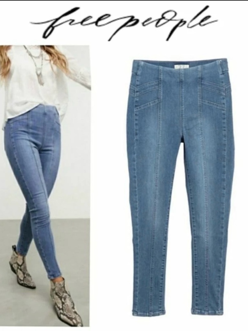 We the free feel alright jeggings!